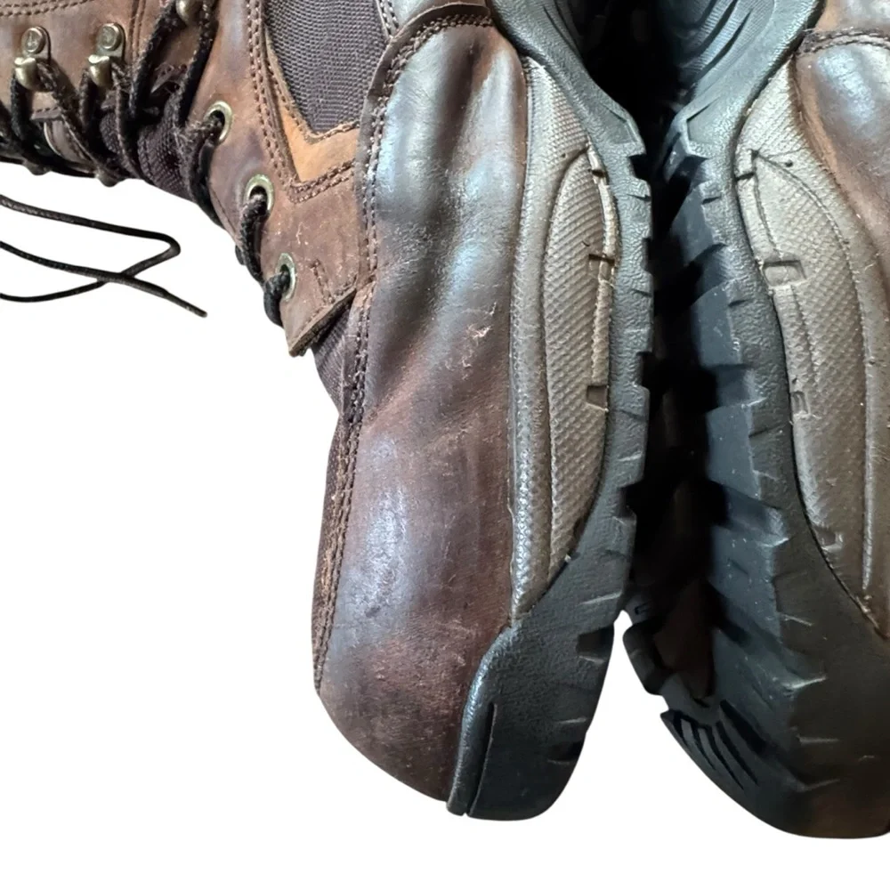 Men’s Rocky Size 10 400 Thinsulate Waterproof Brown Leather Boots